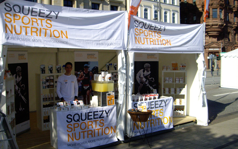 Foto Squeezy Messestand Vattenfall Cyclassics