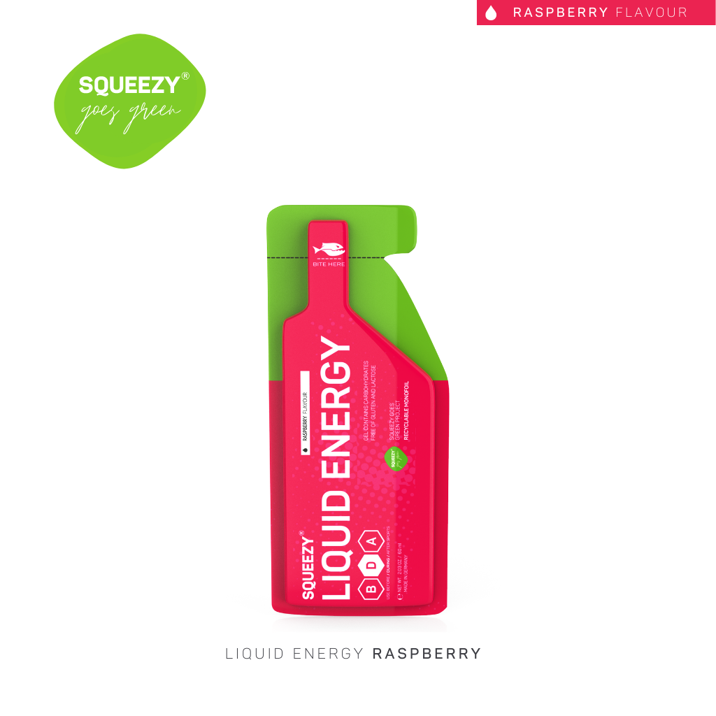 Squeezy Liquid Energy Raspberry